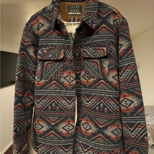 Jachs New York Men's Aztec Pattern RedHook Jacket (lined)